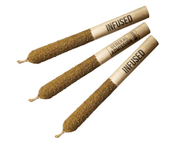 General Admission - Blue Razz Distillate Infused Pre-roll