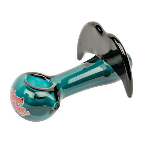 Cheech & Chong Glass | 4" Smoke Moustache Ride Hand Pipe